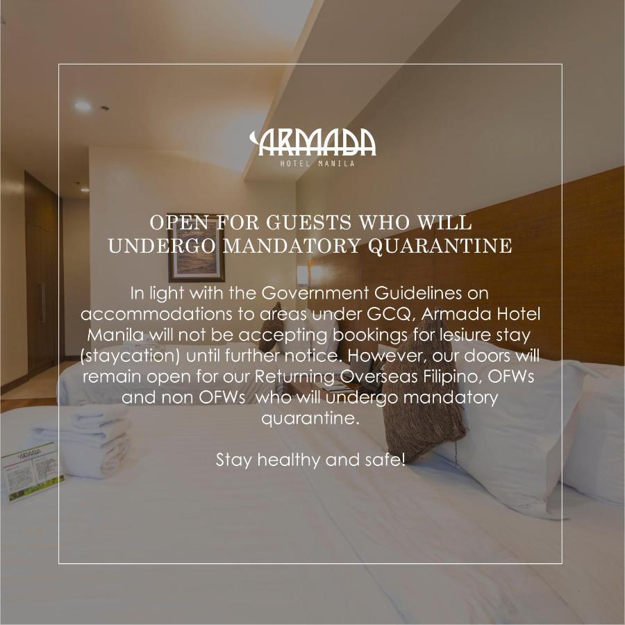 Armada Hotel Manila Eksteriør bilde